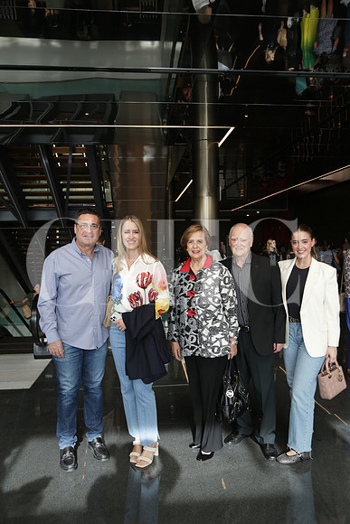 David Garza, Regina Martínes de Garza, Mimis Villarreal de Martínez, Marcelo Martínez y Regina Garza 1