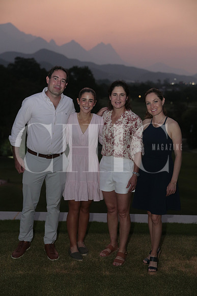 Carlos Martinez, Alejandra Llaneza, Lorena Ochoa e Isabella Fierro 2