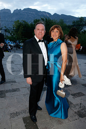 Enrique García y Martha Eugenia De la Garza de García