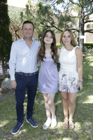 Alfredo Garza, Valeria Garza y María Elena Quintanilla de Garza