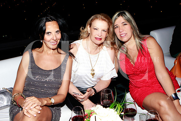 Liz Cantú, Marpia Elena Bolsón y Mónica Garza