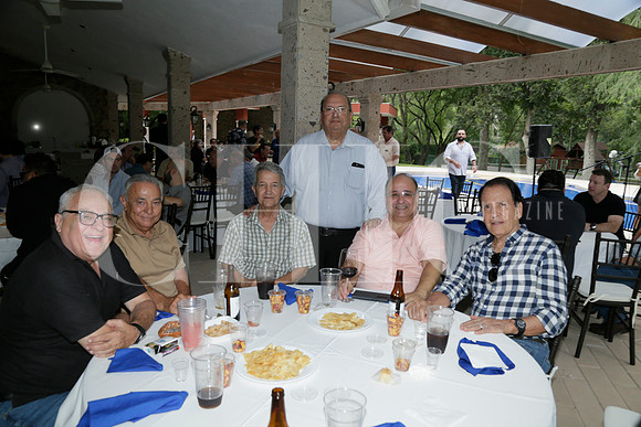 Ricardo Fernández, Javier Decanini, Rodolfo Elizondo, Gerardo Chávez, Jorge Garza y José Salgado