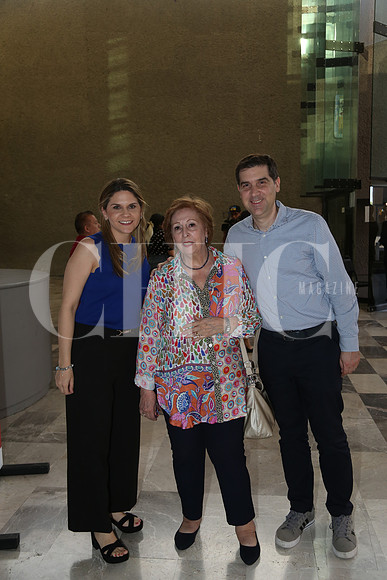 Paty Aguiar, Mercedes González Sada y Sebastian González