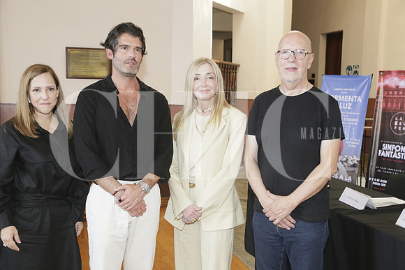Lorenza Herrera, Ruly González, Bárbatra Herrera y Alfredo De Stefano