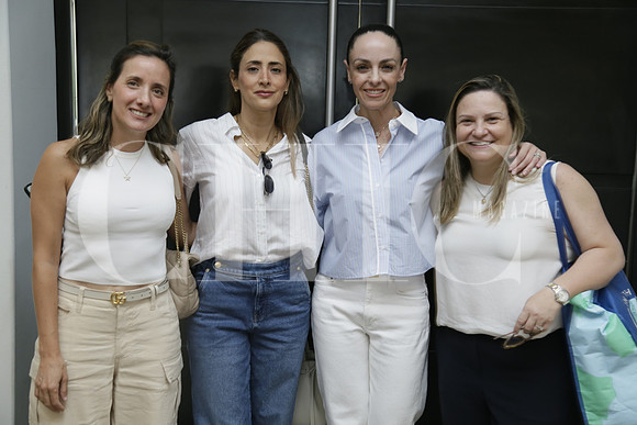 Martha García de Cueva, Paulina Padilla de Guerra, Martha Cantú de Villarreal y Bárbara de Martínez