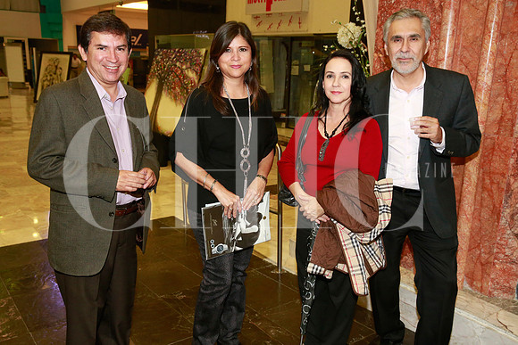 Jesús Castillo, Dinora Treviño, Isabel Villarreal y Octavino Guajardo