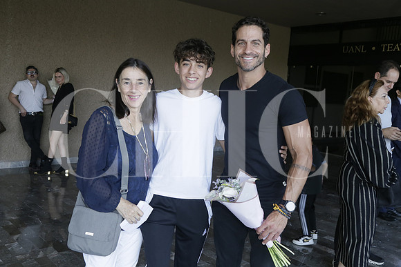 Celina Treviño, Jorge Rodríguez y Jorge Rodríguez