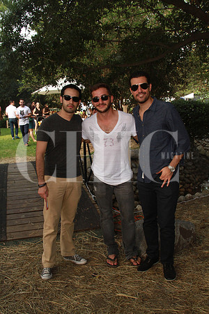 Rodrigo Chávez, Jorge Pérez y Ricardo Higuera