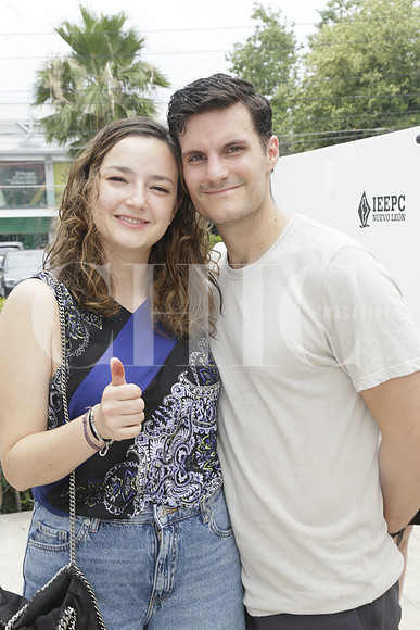 Claudia Soto y Jacob Villarreal