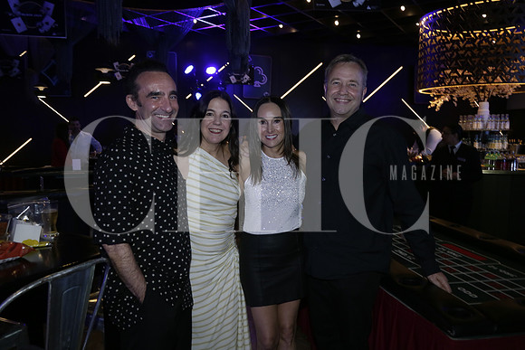 José Agustín Valdés, Alejandra Clariond Rangel, Cecilia Galván y Luis Ochoa