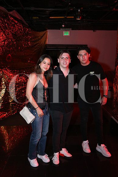 Alejandra Zamora, Andrés Gómez y Ricardo Garza