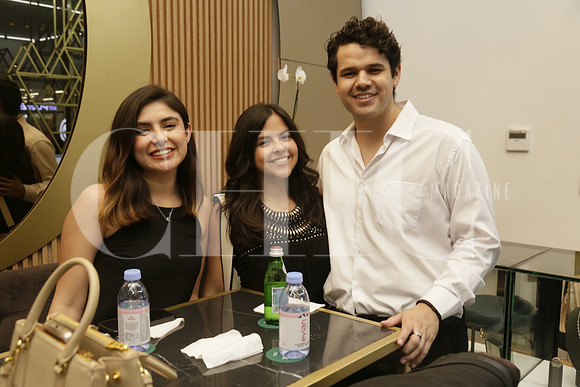 Patsy Pensado, Michelle Cruz y Ricardo Montaño