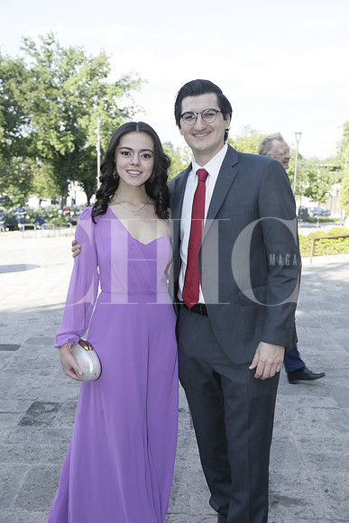 Edina Velasco y Ricardo Pozas