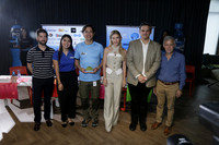 Hugo Ramírez, Mery Galindo, Javier García Iza, Andy Benavides, Jesús Villarreal y Marco Ayala (2)