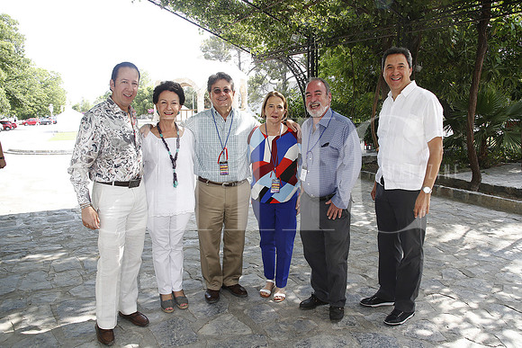 Guillermo Durán, Tere García de Madero, Armando J. García Segovia, Marisa Fernández de García, Raúl César Romero y David Garza Madero
