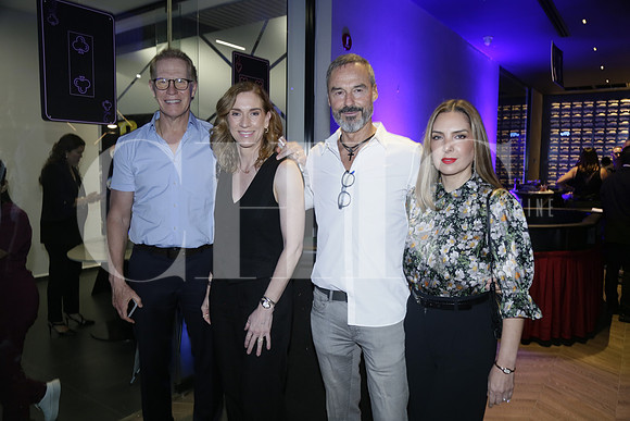 Mauricio Perches, Patricia de Perches, Salvador Villarreal y Erika Páez