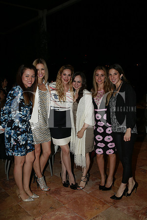 Marcela de Murrillo, Adriaan Franco de Saide, Lily Garza de Sada,  Lorena Garza de Quiroga, Romina Romero de Amstrong y July Garza de Correa