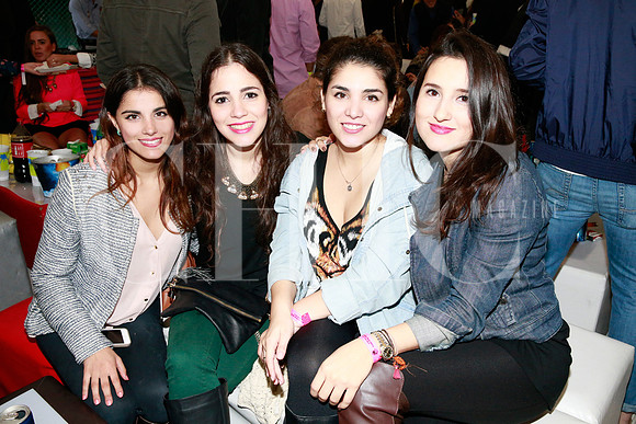 Ana Sofía Villegas, Cristina Tolosa,  Erika Villegas y Ana Maycot