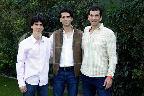 Alejandro Andonie, Patricio Andonie y Alejandro Andonie