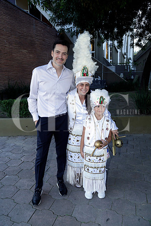 Carlos Haghenbeck, Stephany Faraón y Nicole Haghenbeck