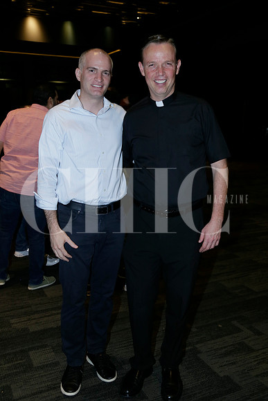 Jorge Beldén y padre Carlos Proal