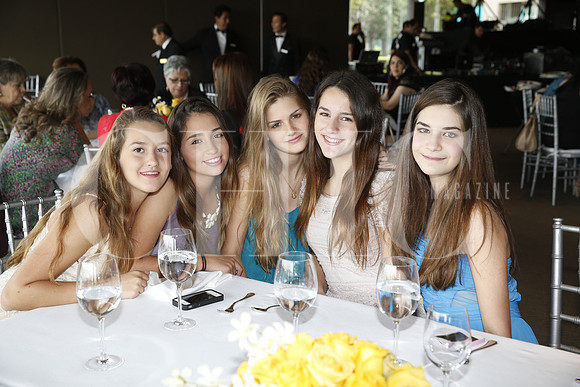 Tita García, María Gutiérrez, Balbina Pozas, Bárbara Cano y Elena Jaime