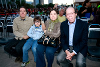 Ernesto Arteaga, Eliceo Arteaga, Claduia Dávila y Eliseo Garza