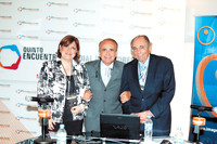 Cristina González Pedro Ferriz y  Javier Benítez