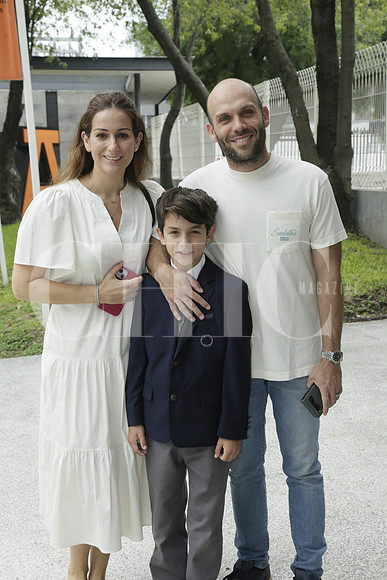 Lizette Treviño, Ernesto Martínez y Ernesto Martínez