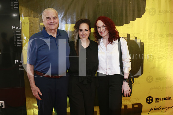 Lombardo Guajardo, Gaby Guajardo y Gabriela Calles de Guajardo