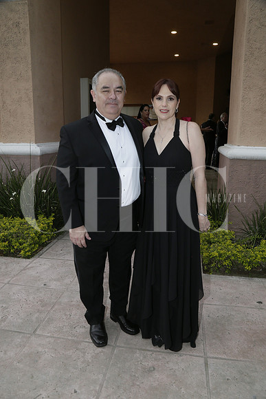 Virgilio Moreno y Mónica de Moreno