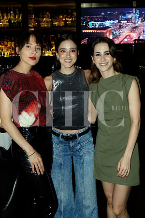 Majo Aguilar, Viviana Serna y Astrid Algara