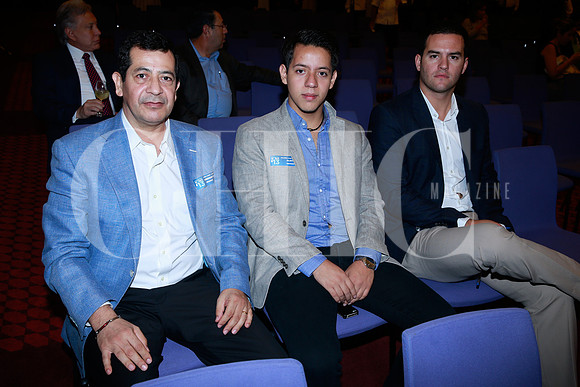 Humberto Mendez Arroyo, Axel Mendez y David Jiménez