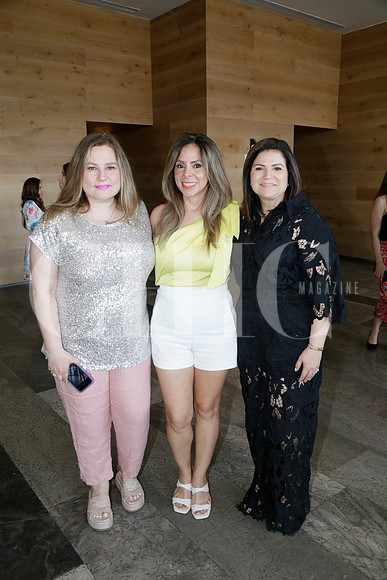 Mónica Gómez de Espinosa, Kathia Parra y María Aragón