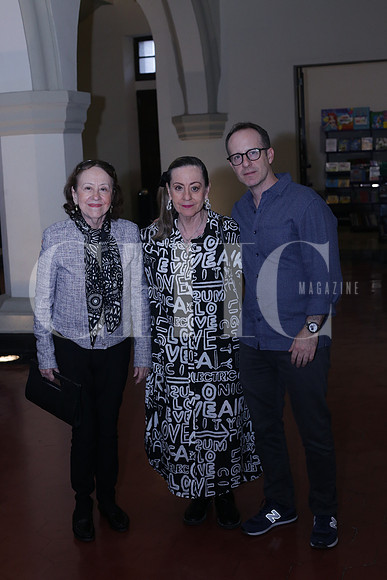 Graciela Garza, Silvia Garza y Hussam Elbahara0