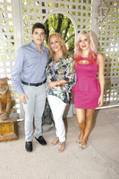 Javier Morales Calderón, Maru Calderón y Mariana Villarreal Calderón