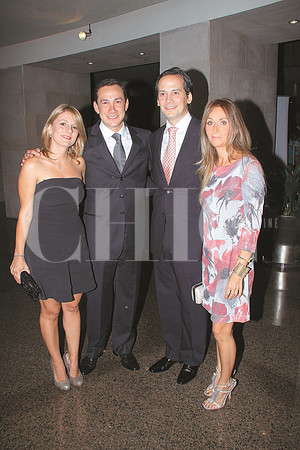 Bárbara Rangel de Romero, Jorge Romero, Domingo Viesca y Luisa Talavera