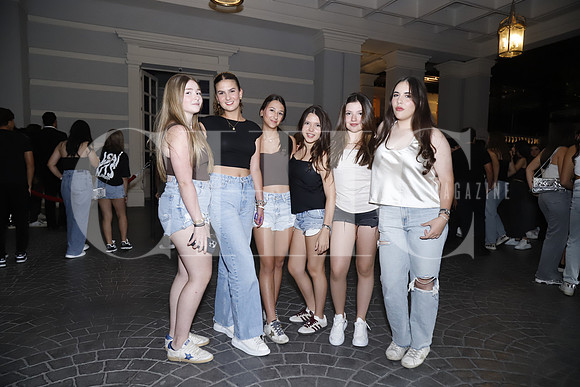 Nikki González, Fernanda Díaz, Almudena Peláez, Miranda Flores, Valentina Flores y Dominique González Leaño