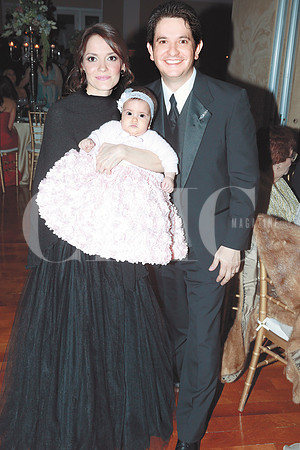 Melina García, Carolina Elizondo y Roberto Elizondo