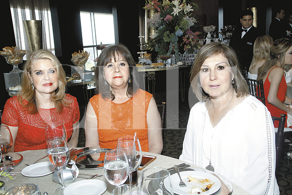 Josefina Corella, Norma García Corral de Ortíz y Susana Cantú de Jimenez