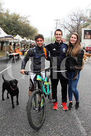 José Manuel Díaz, Jorge Buganza y Carina Callejo