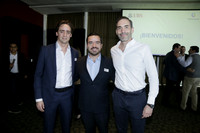 Esteban Gutíerrez, Fernando Carrillo y Federico Lozano (2)