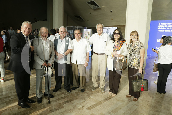 Mario Adrián Flores, Octavio Herrera, Juan Vega, Teofilo Ramos, José Mujica, Thelma Almada y Yadira Irigoyen