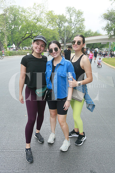 Alyssa Santos, Angela Abraña y Eugenia Yñiguez