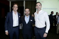 Esteban Gutíerrez, Fernando Carrillo y Federico Lozano