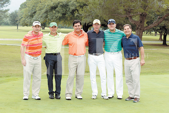 Francisco Elizondo, Mundo Gil, Pacheli Garza, Martín Creixell, Carlos Del Valle y José Kaún