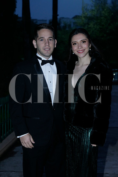 David Martínez y Sofia Elizondo