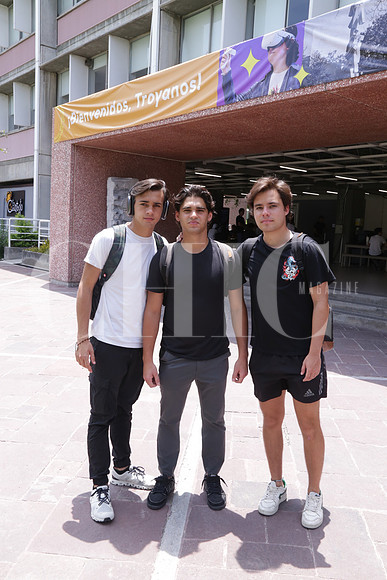 Luca Cabalari, Luis Gómez y Everardo Souza