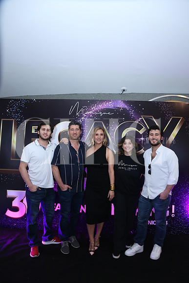 Marcelo Elosúa, Andrés Elosúa, Monique Letayf de Elosúa, Alani Elosúa y Andrés Elosúa 1