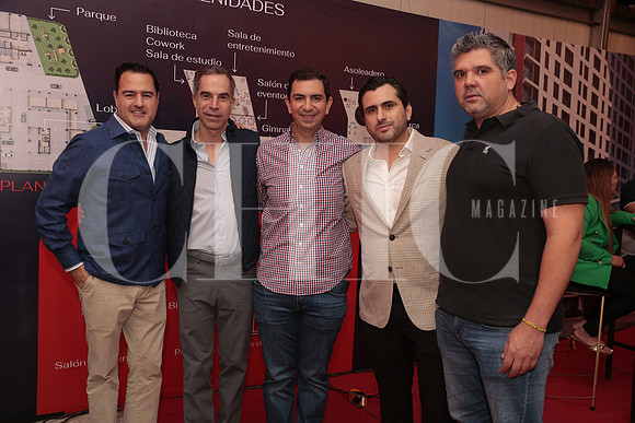 Leo Villarreal, Caesar Andonie, Pablo Garza y Lalo Treviño 2
